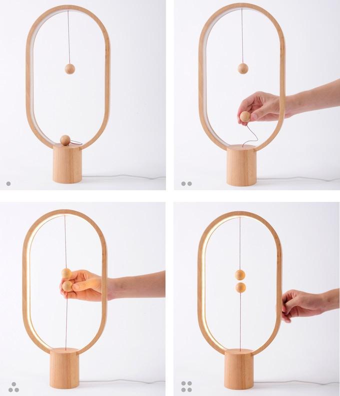 Lampe de bureau - Ellipse magnétique - bizmaroc.ma