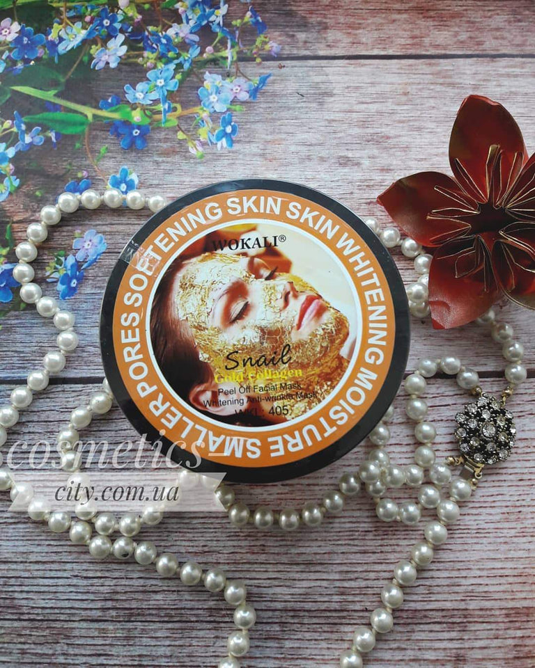 Masque infusé d'or "24 carats" ANTI-AGE - bizmaroc.ma