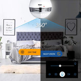 PANORAMIC AMPOULE WIFI-CAMERA 360° FULL HD - bizmaroc.ma