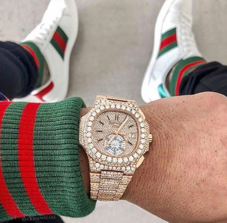 Luxury Watch Gold Diamond Watches Stainless Steel - bizmaroc.ma