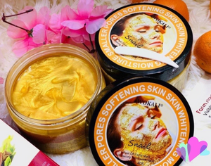 Masque infusé d'or "24 carats" ANTI-AGE - bizmaroc.ma